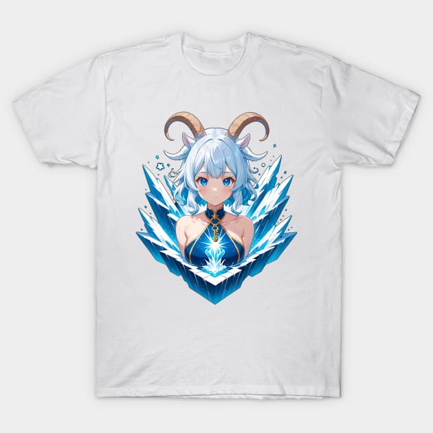 Aries ice T-Shirt by KawaiiDreamyPixie